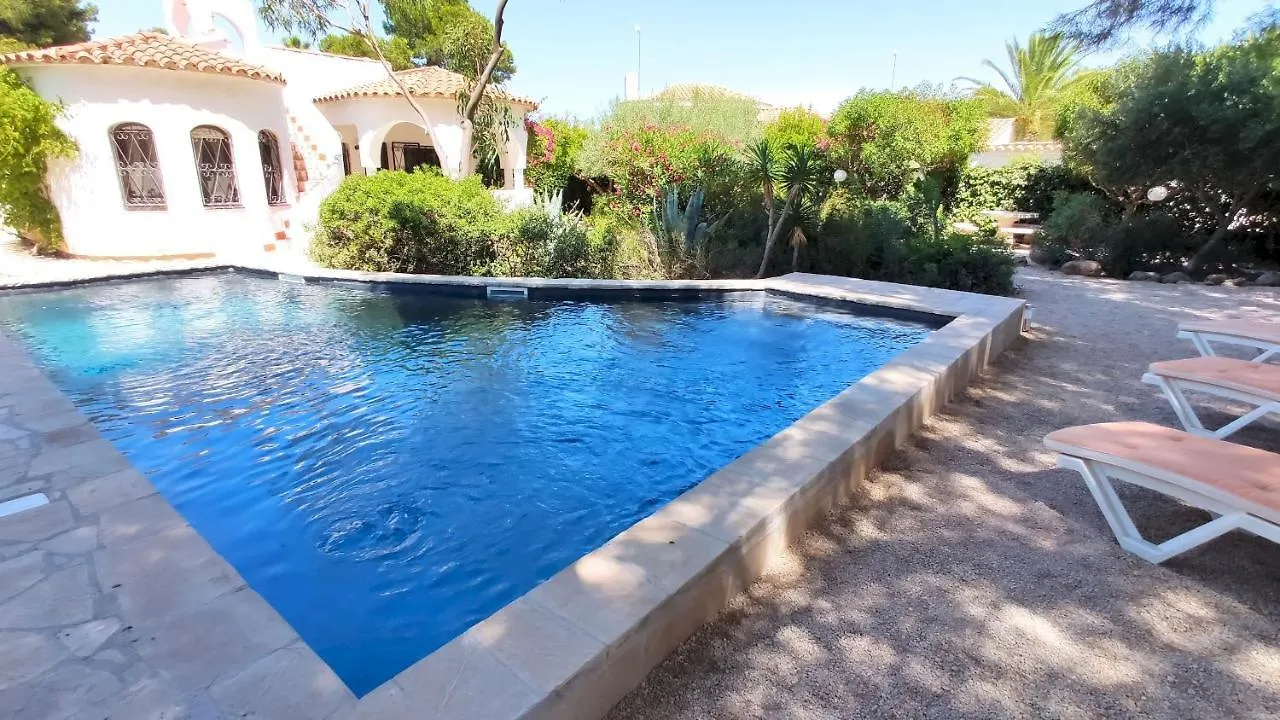 ל'אמטיה דה מר Villa Dos Calas - Bonita Villa De Estilo Rustico Y Piscina De Agua Salada
