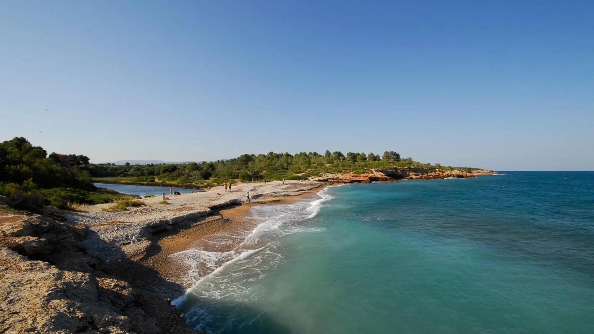 בית נופש ל'אמטיה דה מר Villa Dos Calas - Bonita Villa De Estilo Rustico Y Piscina De Agua Salada